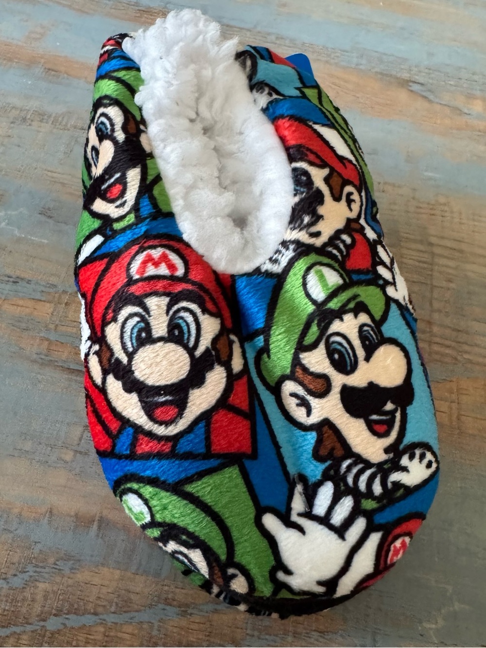 NWT Super Mario Slipper Socks 2T - 3T
